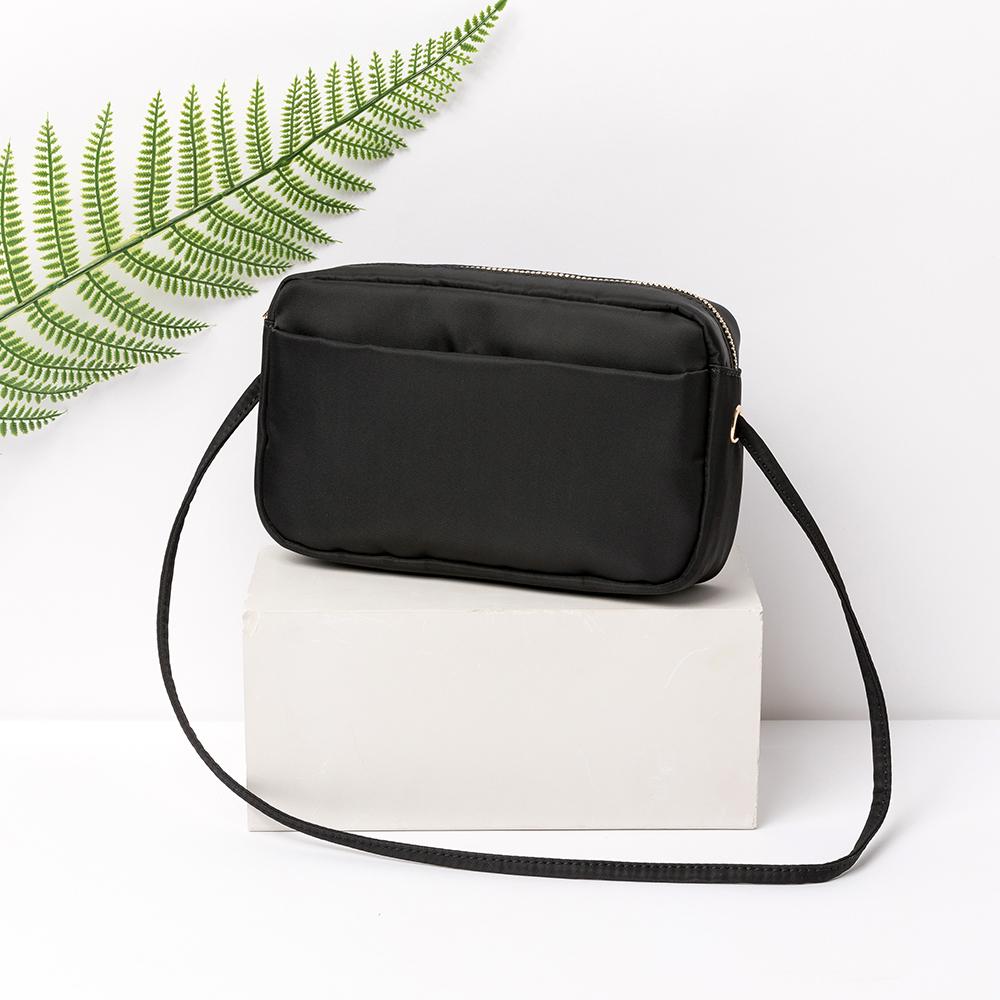 Sac bandoulière Oxford en toile pour femme, collection 2019, style bohème chic, petit format.