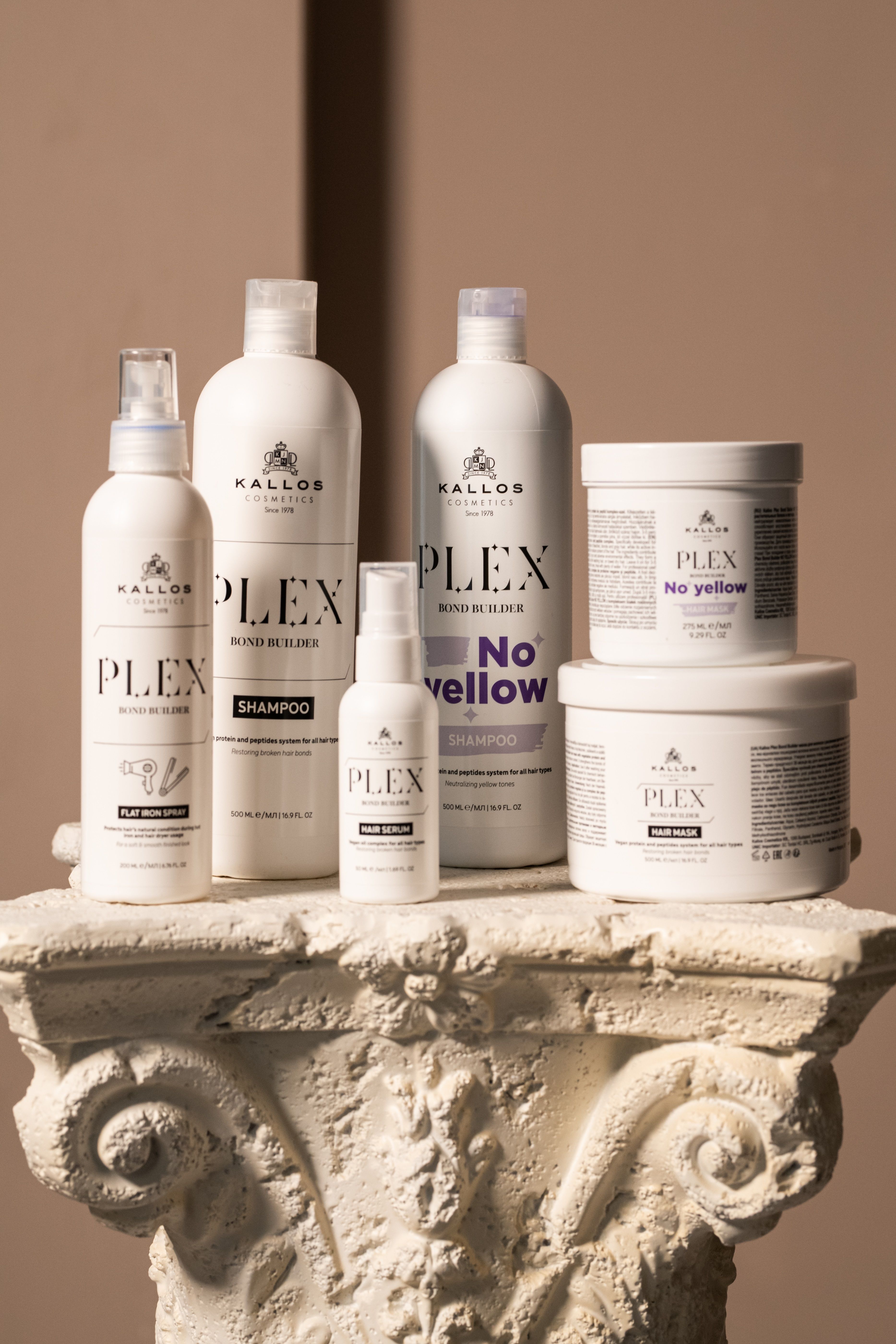 „Plex Flat Iron“ plaukų apsaugos purškiklis Plaukų apsaugos nuo karščio priemonės