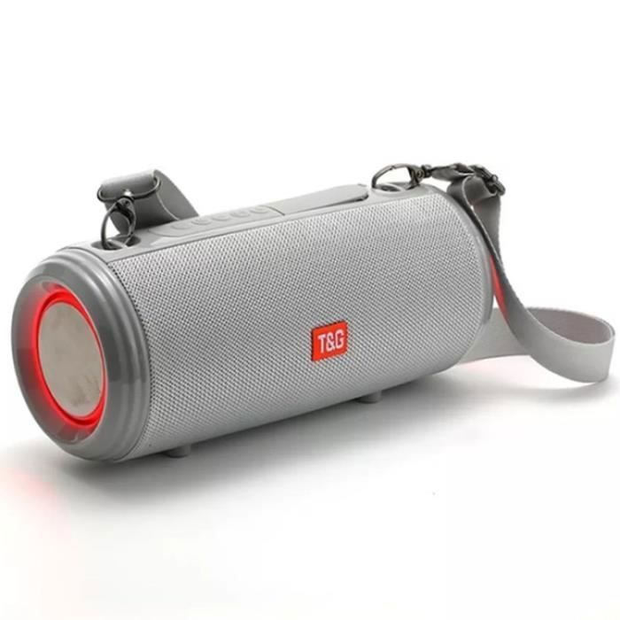 Altoparlante Bluetooth - YYV - TG537 - Alta potenza - Impermeabile - Subwoofer con FM e scheda TF