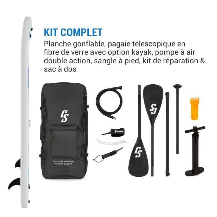 Planche Paddle Capital Sports Kipu Allrounder 365 - Bleu - Stand-up - Sports nautiques