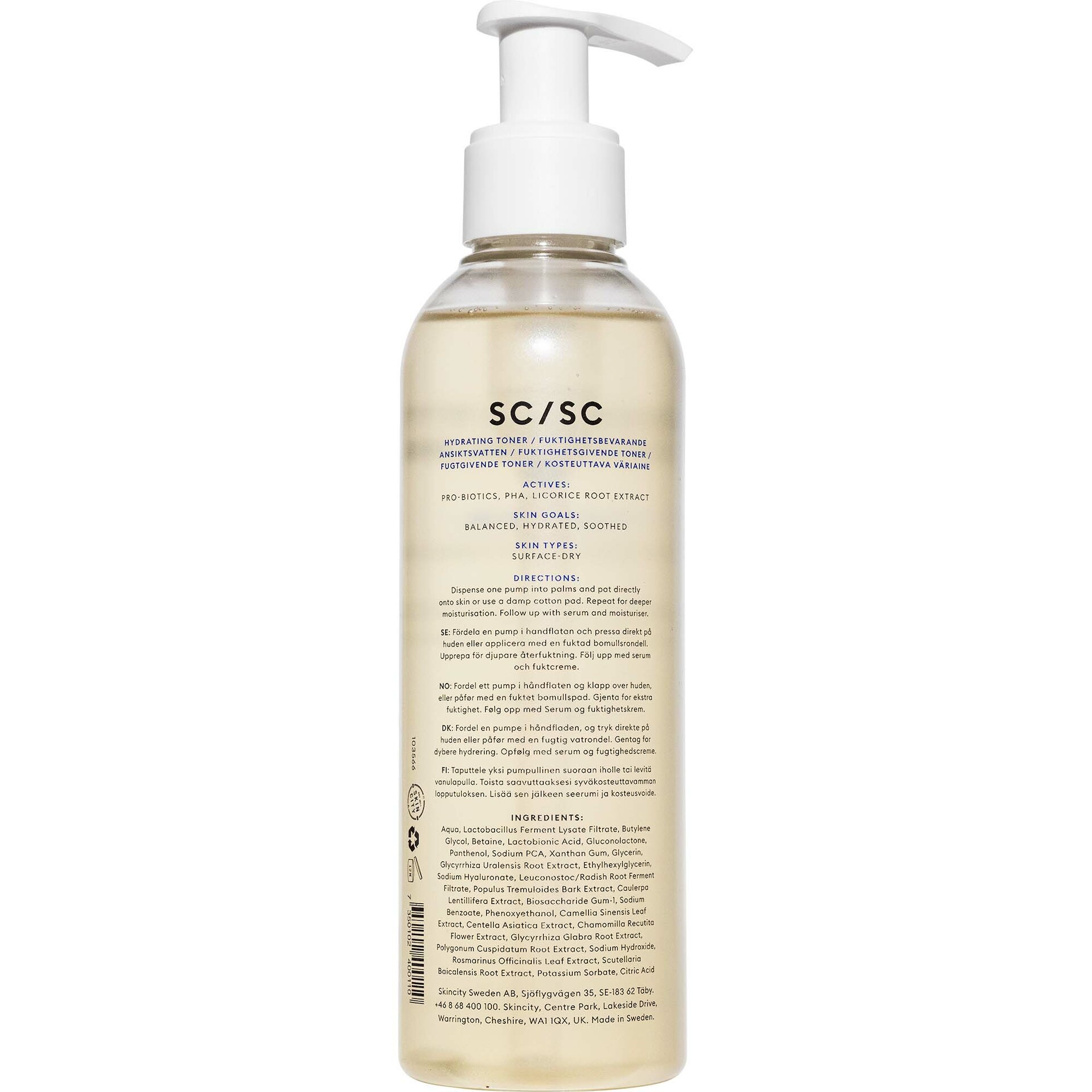 Tonic hidratant 200 ml - Skincity Skincare