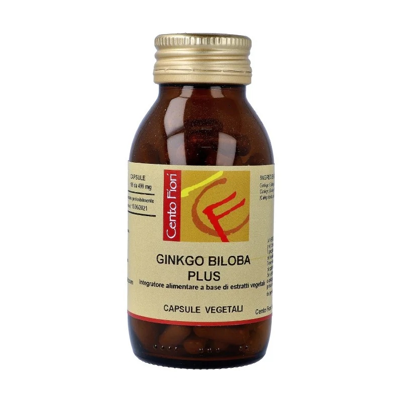 CENTO FIORI Ginkgo Biloba Plus 100 plantaardige capsules