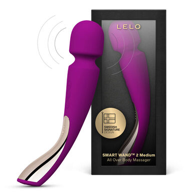 Lelo Smart Wand 2 Medium Deep Rose -hierontalaite 1 kpl 1 kpl