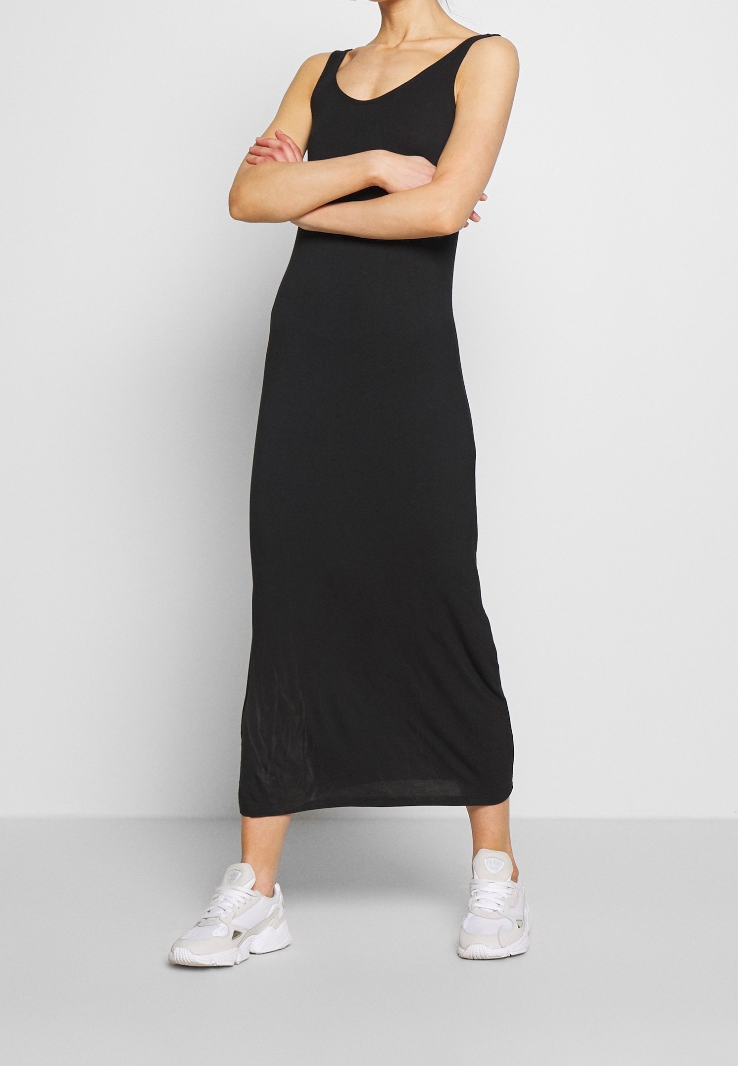 Vestido Pieces Jersey - preto