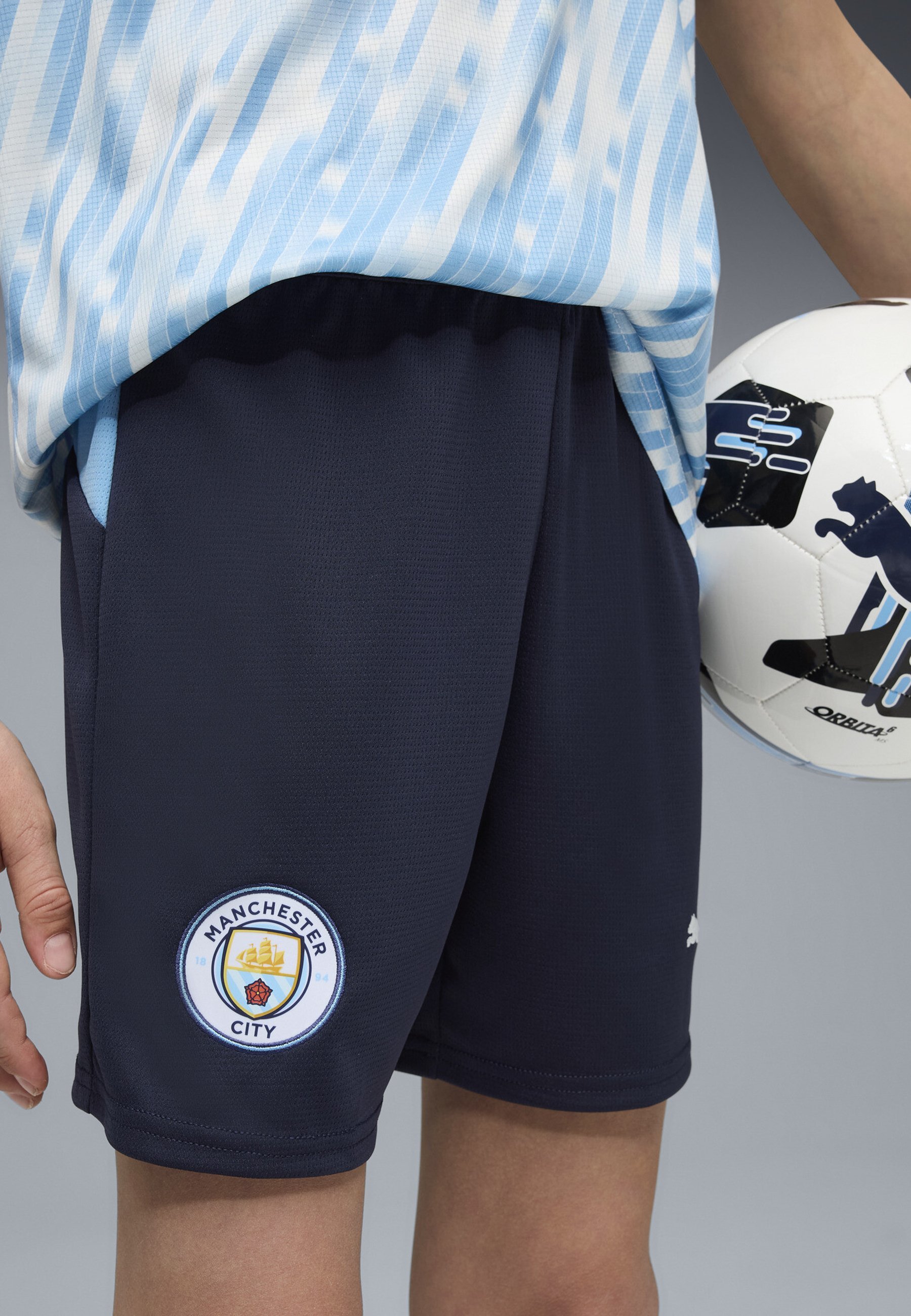 Puma MANCHESTER CITY - Clubkleding - donkerblauw team lichtblauw