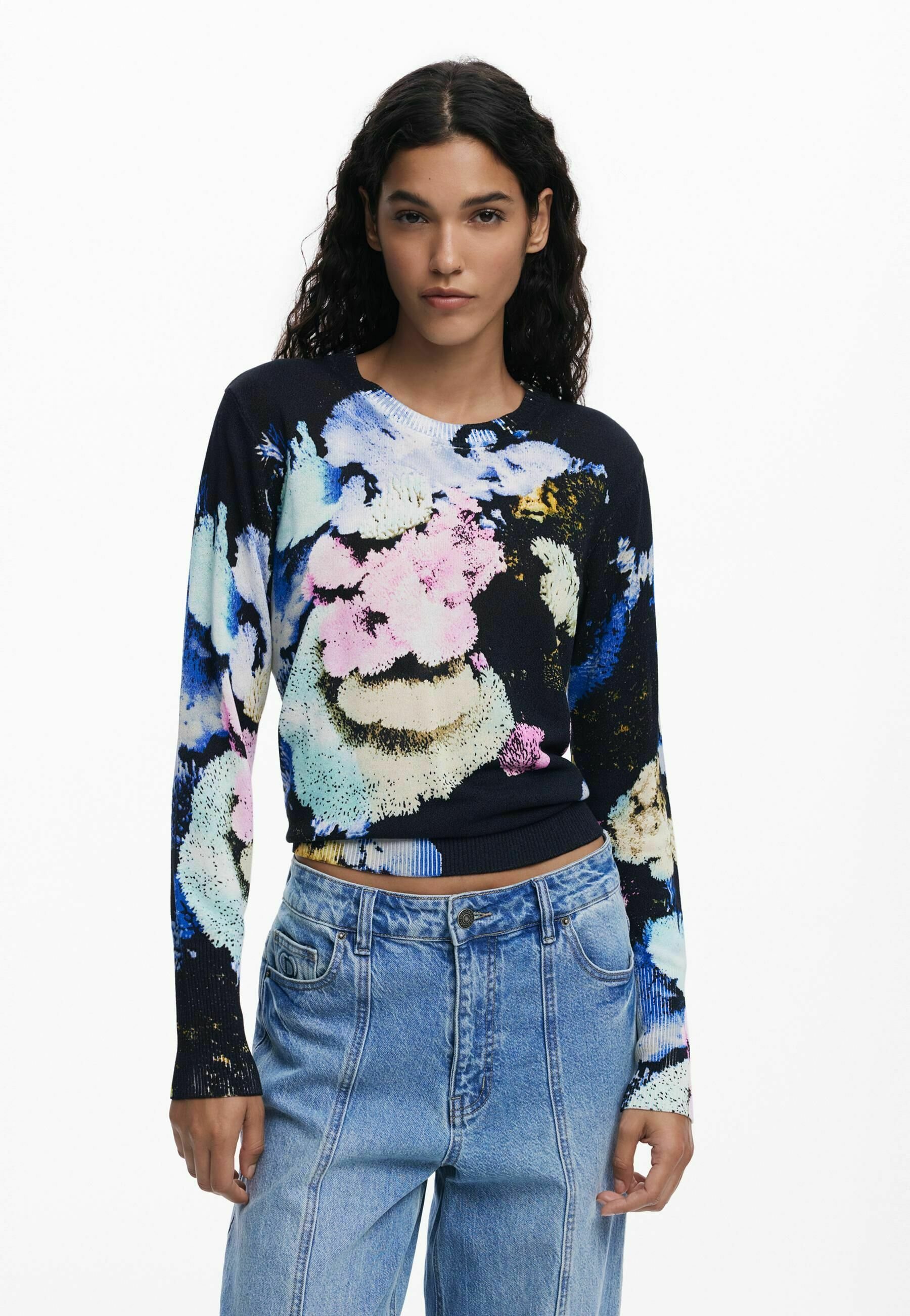 Pull Desigual - bleu