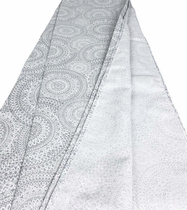 Jetee de lit - boutis - couvre-lit Tex family - 6475 - Gran Foulard Housse de canape en tissu Loneta (cercles gris, 1 place)