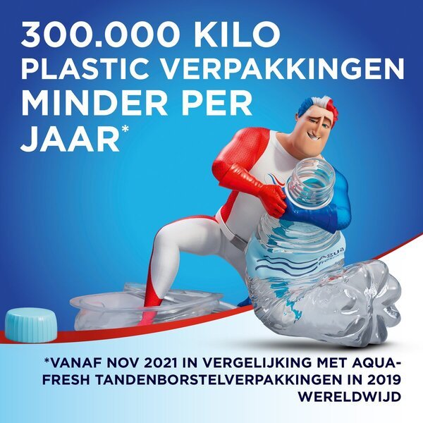 Aquafresh Clean & Flex tvrde četkice za zube<br>3 komada