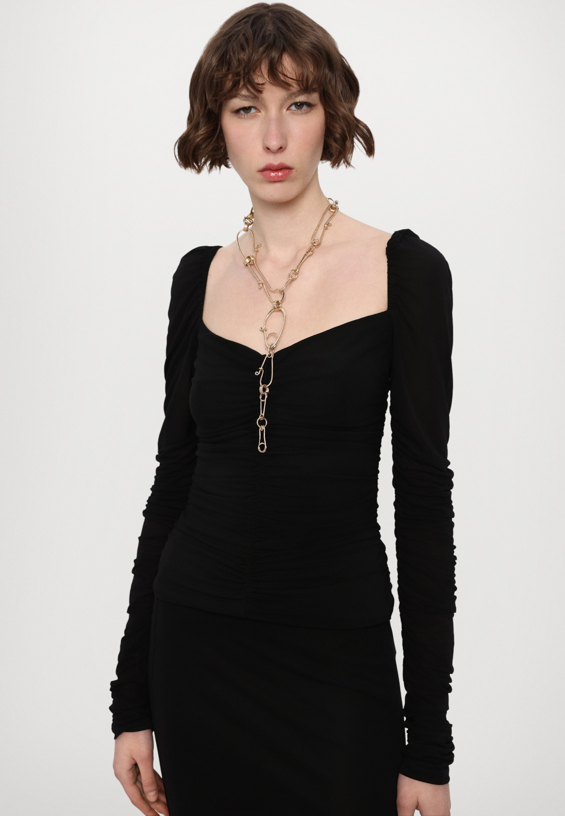 Diane von Furstenberg PRINCESS – Langarmshirt – Schwarz