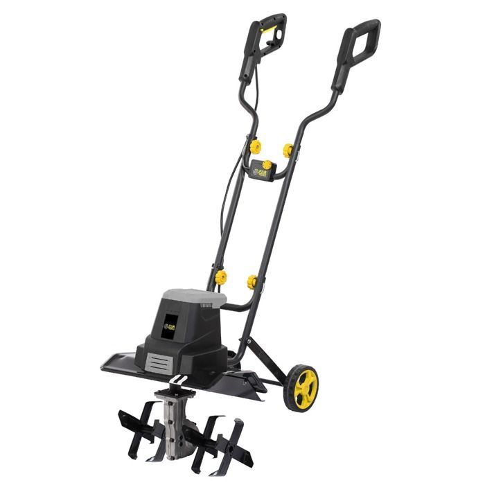 Snijmachine van 1500 W met een mes van 380 mm, een diepte van 120 mm en een breedte van 60 mm, plus een variabele snelheidsregeling van 260 tot 340 tpm en twee freesmessen.