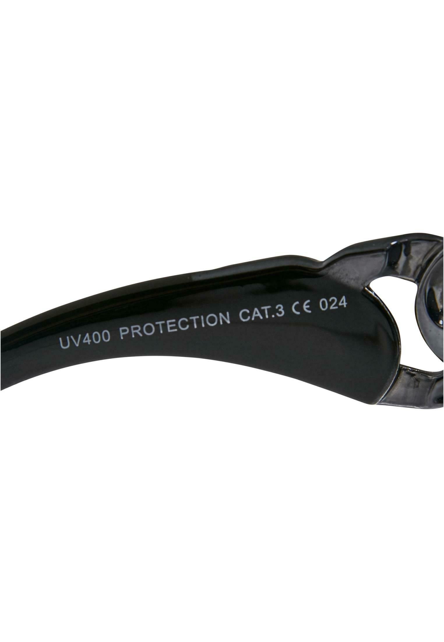 Urban Classics ZAKYNTHOS MIT KETTE - Sonnenbrille - Schwarz Silber