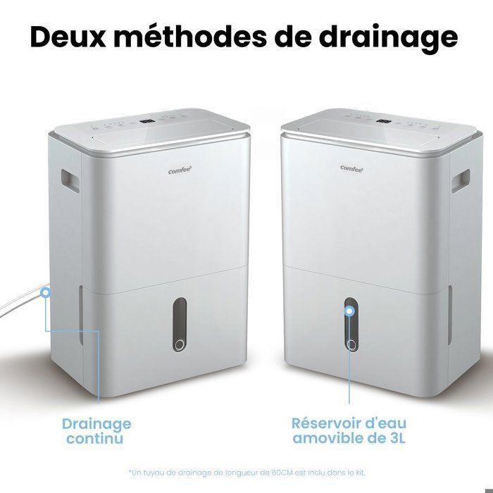 Deshumidificador conectado COMFEE Easy Dry 20 L/día