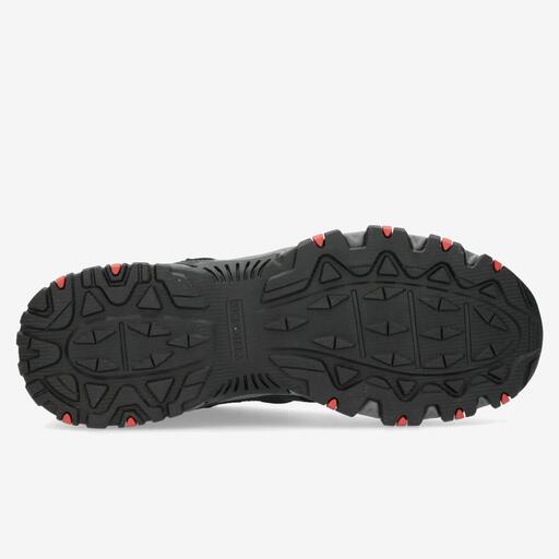  Skechers Trail Hillcrest. Noir/gris anthracite. 237265/bkcc