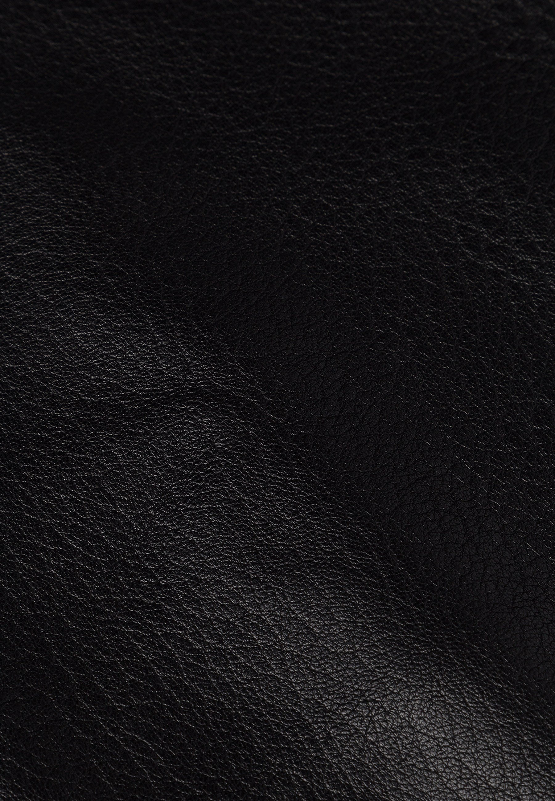 IVY OAK LISANNE - Jupe en cuir - noire