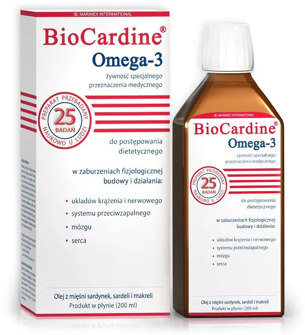 Biocardine Omega-3, Płyn