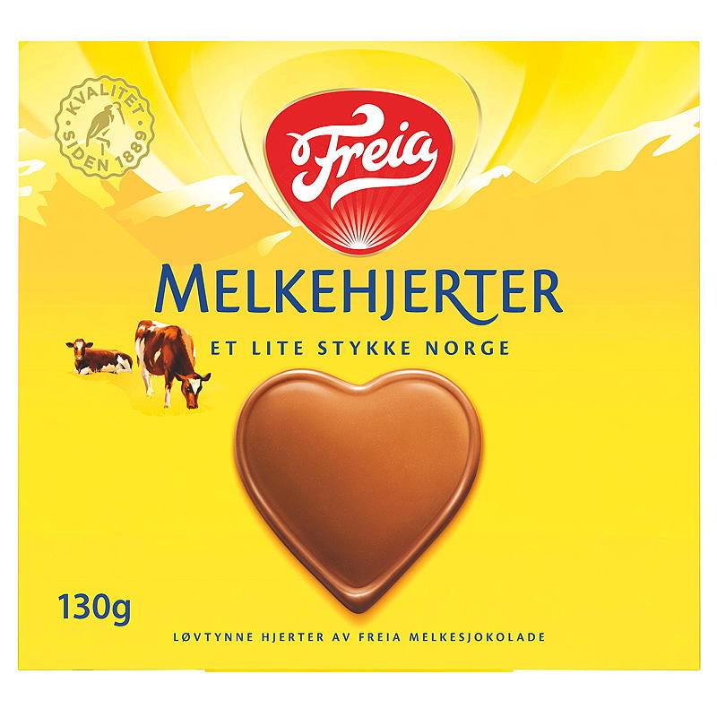 Freia Mælkehjerter 130 g Freia
