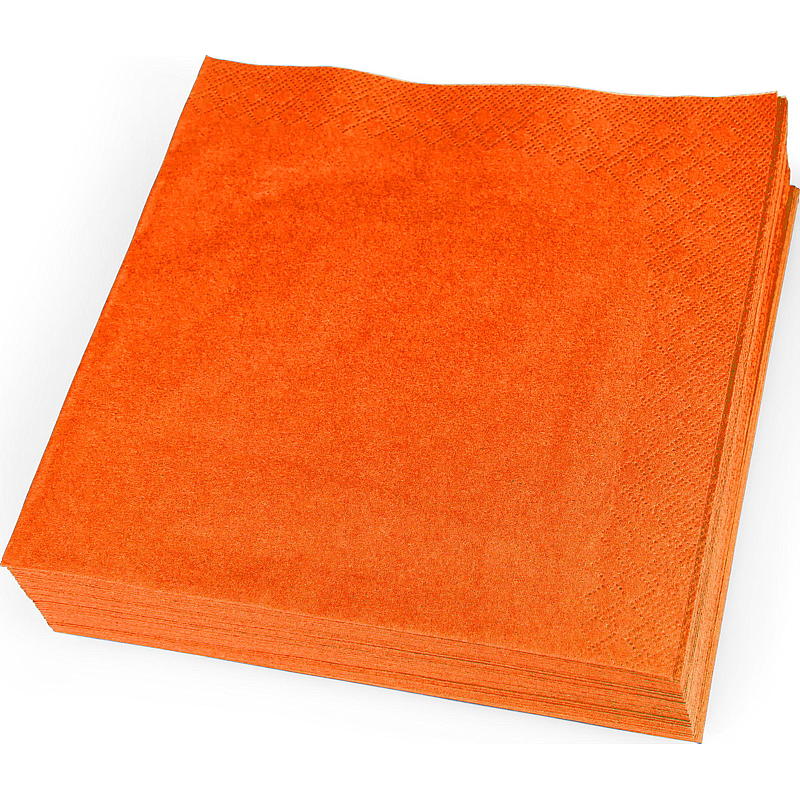 Vie Eco Servetter 50-pack 33x33 cm 3-lagers orange