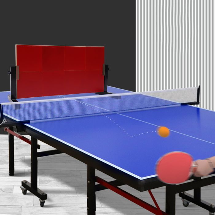 Rebound Board - Target - Table Tennis Training - Red - Solid Wood - 66x33cm
