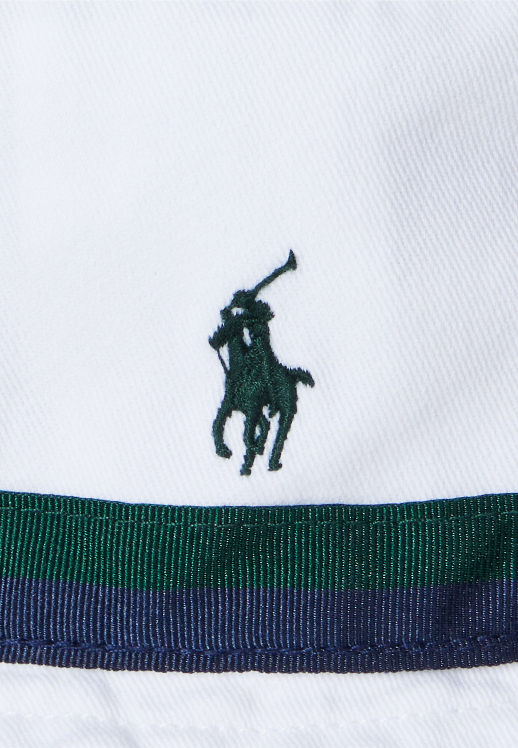 Polo Ralph Lauren WIMBLEDON COTTON TWILL BUCKET HAT - Kepurė - balta