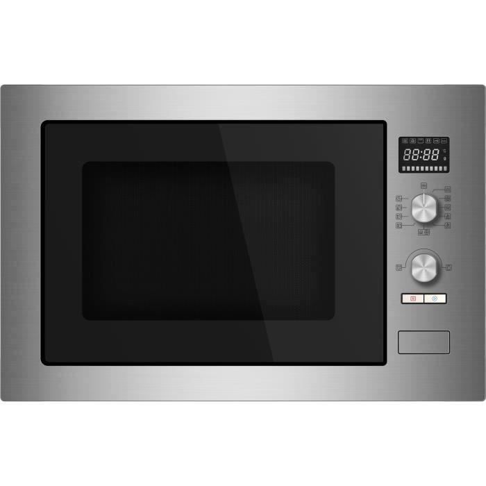 CONTINENTAL EDISON CEMOC34IXE Built-in Combination Microwave Oven, 59.5 x 46 x 46.8 cm, Stainless Steel, 34L