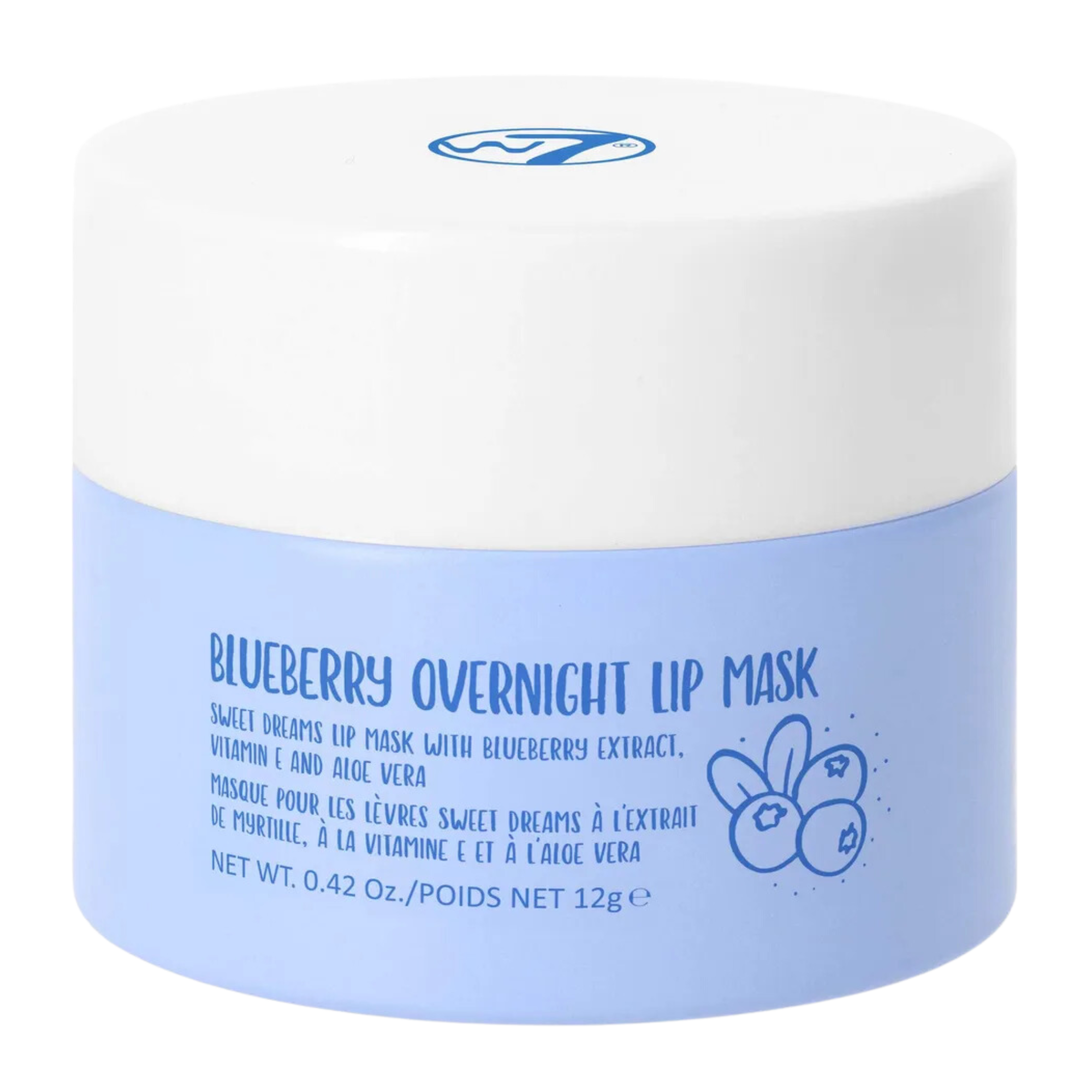Masque de nuit pour les lèvres W7