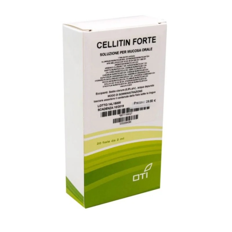 OTI Cellitin Forte Compound 20 flacons de solution saline de 2 ml