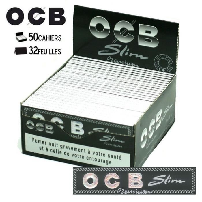 OCB Slim Premium Box mit 50 Broschüren