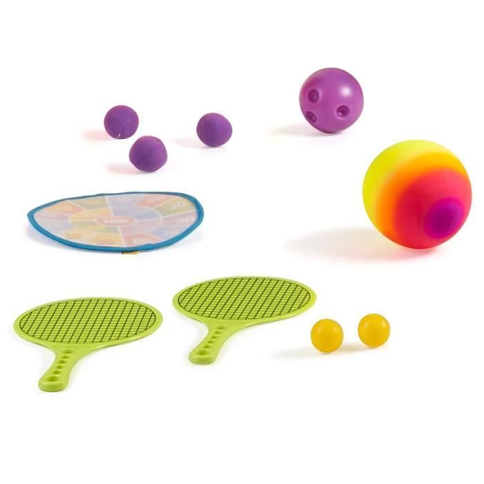 Casita de juegos FEBER 6 en 1 con múltiples actividades - Plástico resistente a los rayos UV