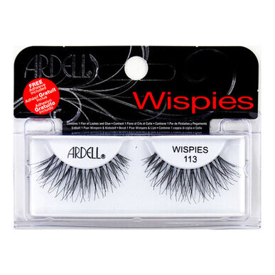 Pestañas postizas Ardell Pocket Pack 113 Negro 1 unidad 1 unidad