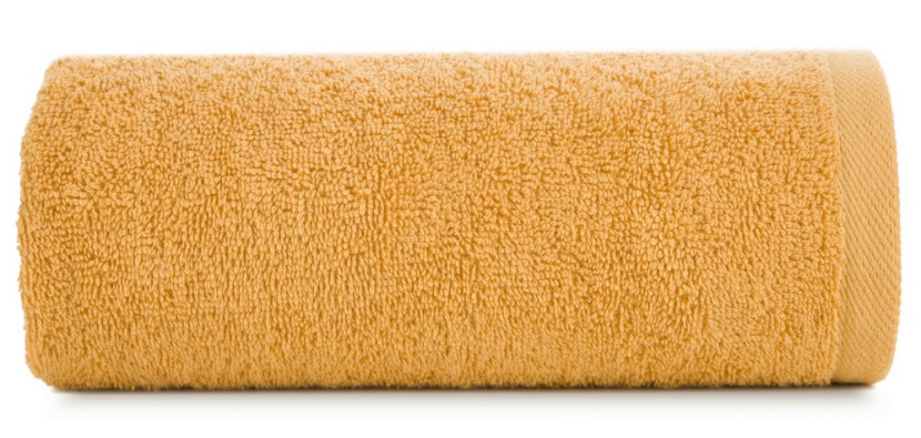 Ręcznik Gładki 30x50 musztardowy 500g/m2