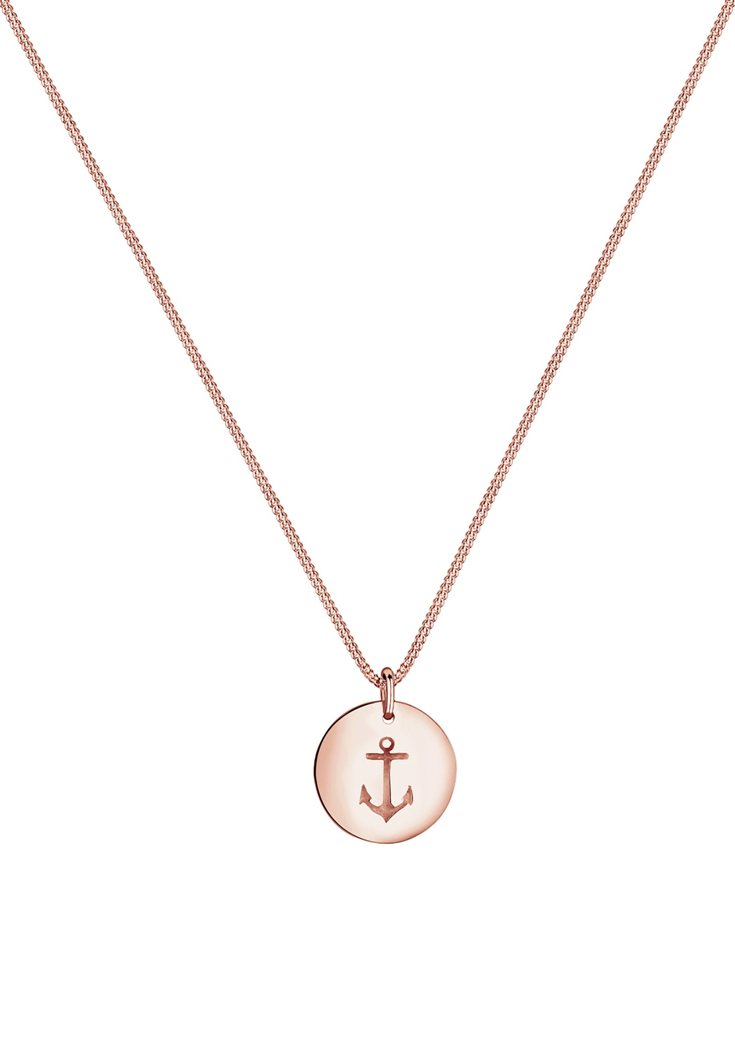 Elli Femme Pendentif d'Ancre een Argent Sterling 925