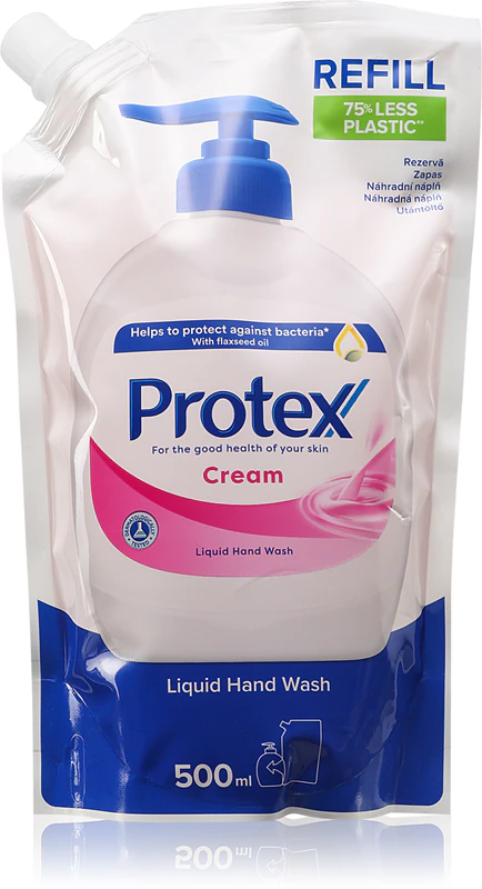 Refil de sabonete líquido para as mãos Protex Cream