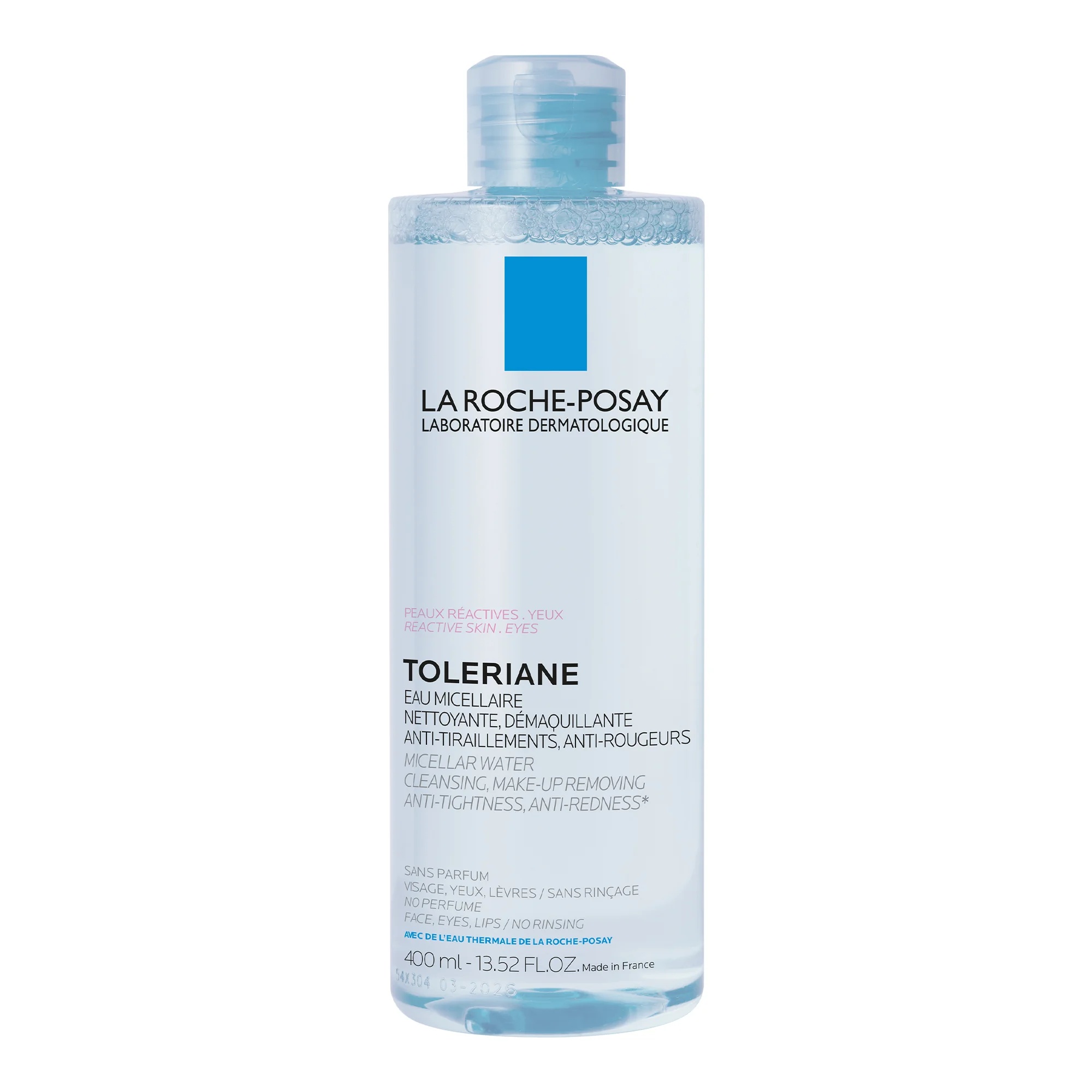 LA ROCHE POSAY La Roche Posay Physio Micellair Water 400 ml Reactieve Huid