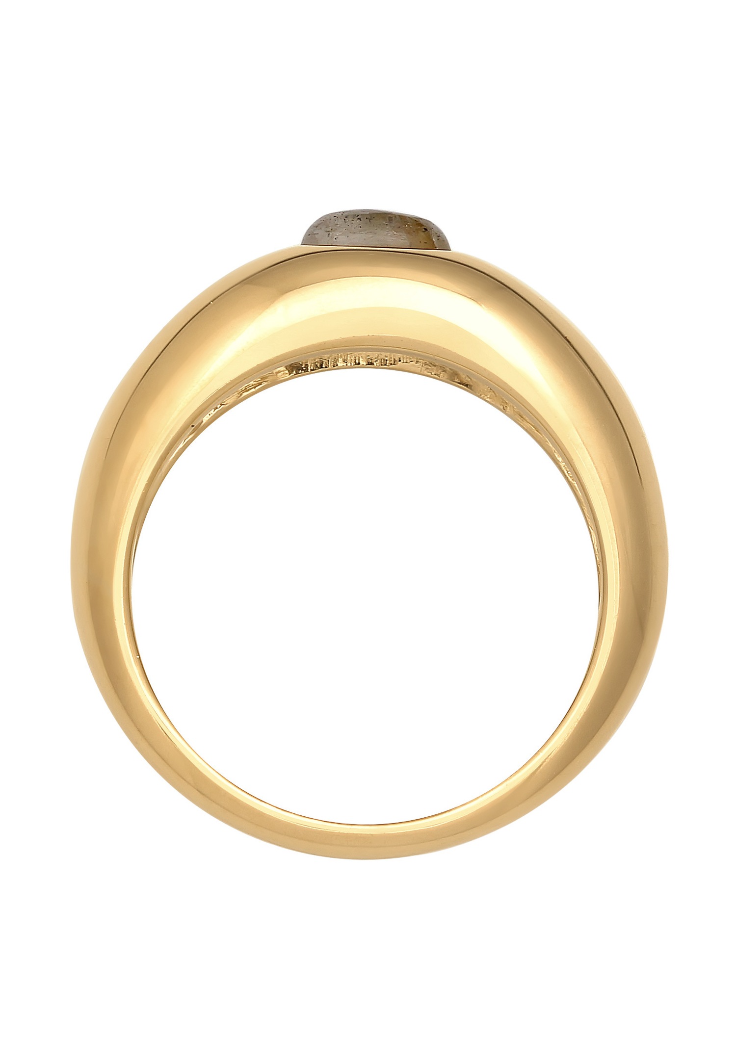 Elli PREMIUM Elli PREMIUM Bague Femmes Solitaire Simple avec pierre précieuse Labradorite en argent sterling 925