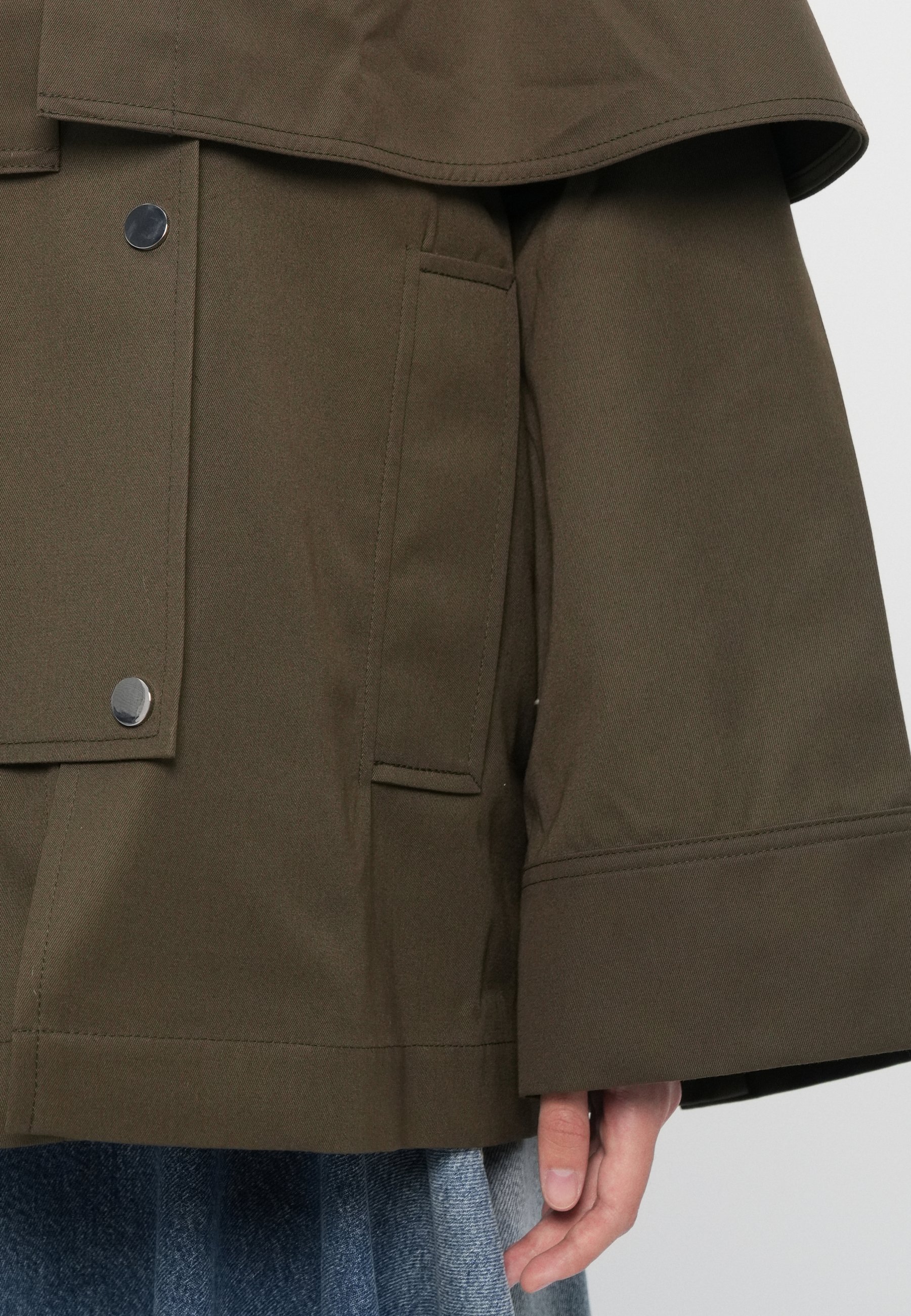 Rodebjer MALIN - Cappotto corto - marrone muschio