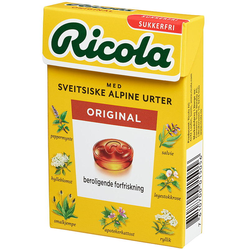 Ricola Ricola Original 50 g senza zucchero