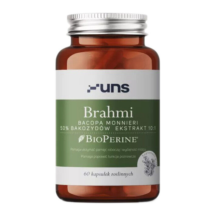 UNS Brahmi (Bacopa Monnieri) + Bioperine vege