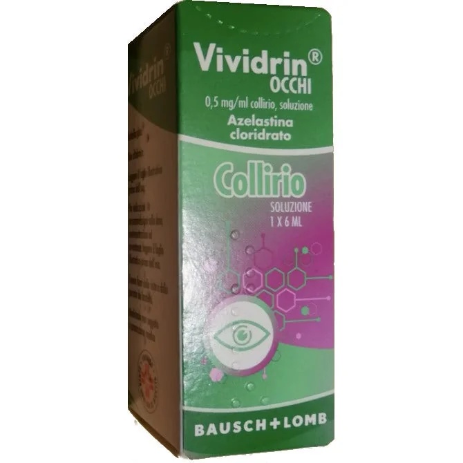 Vividrin Eyes 0,5 mg/ml gotas oftálmicas 6 ml antialérgico