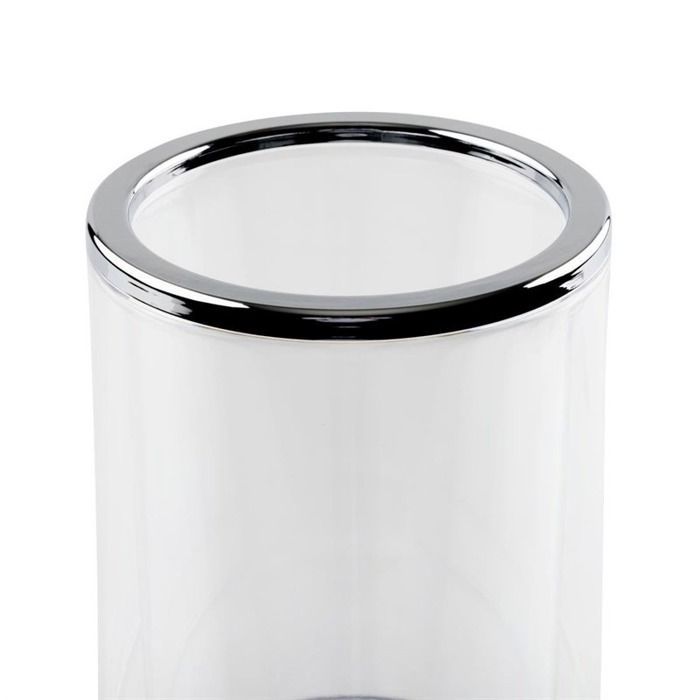 Bottle cooler - APS - Clear acrylic - Double wall - 230mm high - 120mm diameter