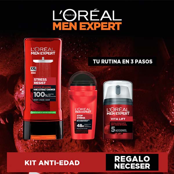 Vitalift 5 тоалетна торбица L'oreal Men | 1 комад