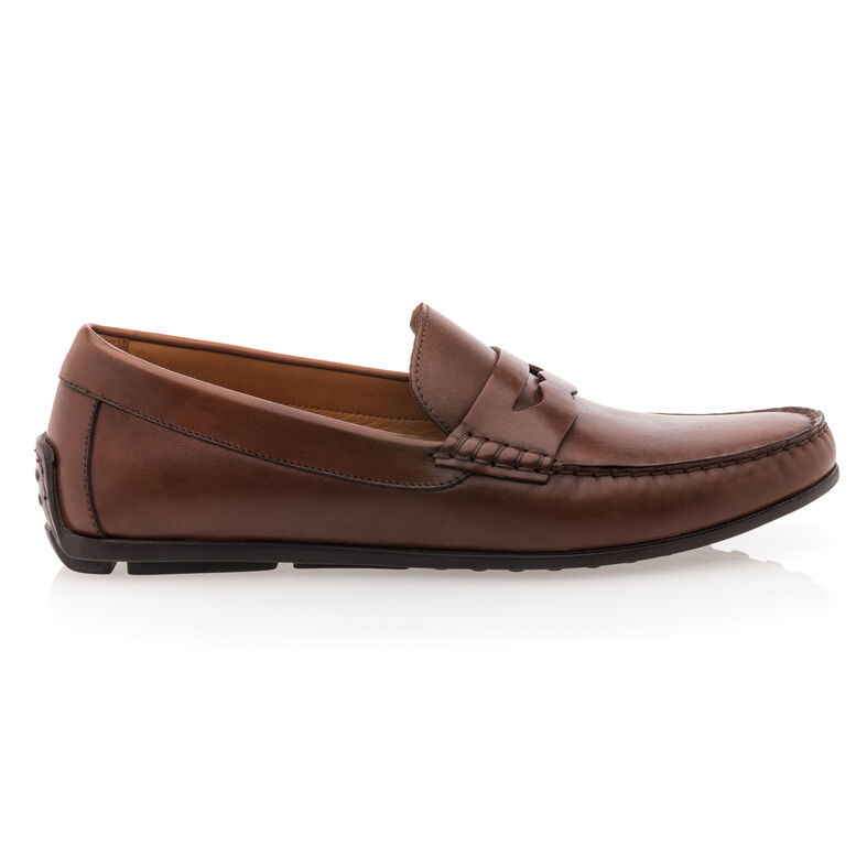 Miesten ruskeat loaferit/veneilykengät