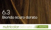 BIOKAP Biokap Nutricolor Delicato Rapid boja za kosu 6.30 Tamno zlatno plava