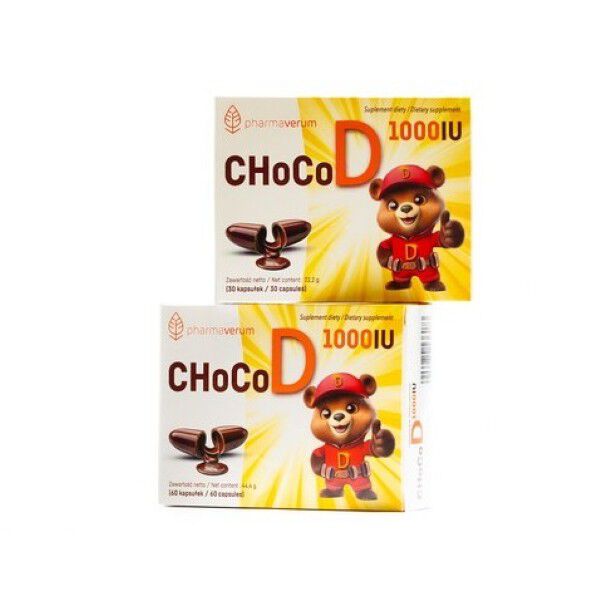 Pharmaverum sc ChocoD 1000 UI