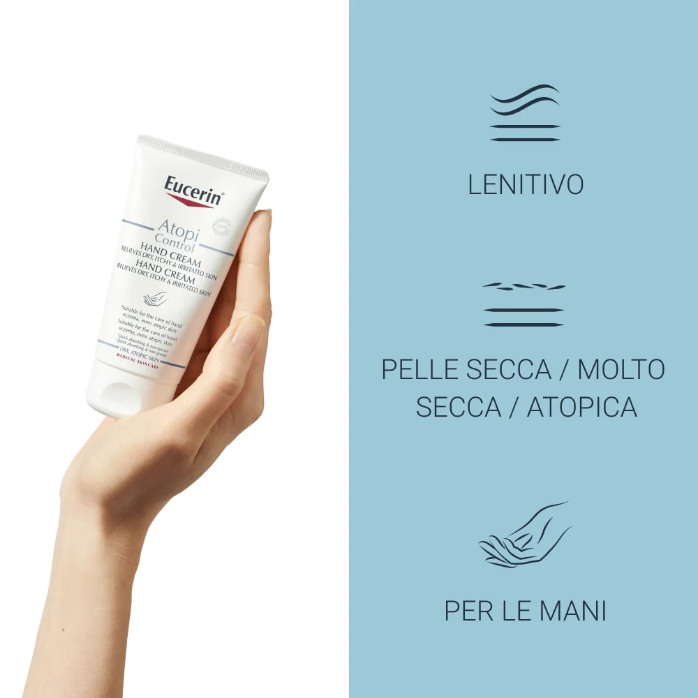 EUCERIN Eucerin AtopiControl handcrème voor droge en geïrriteerde huid 75 ml Atopische huid