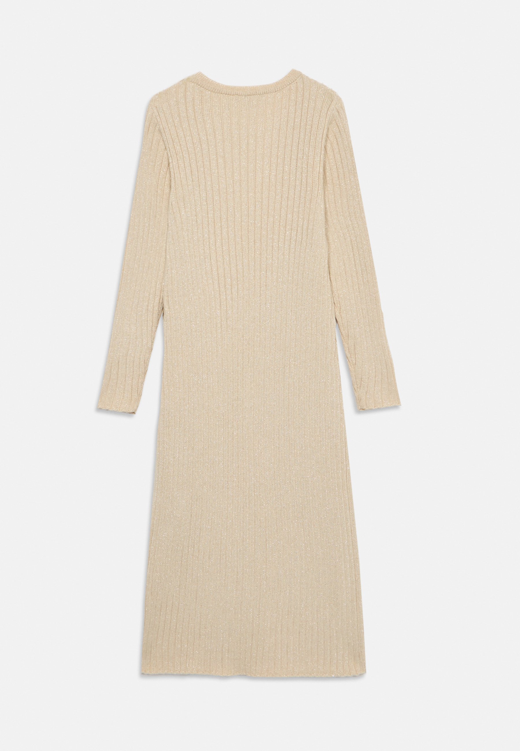 Vestido infantil Michael Kors - Vestido jardineira - cor dourada