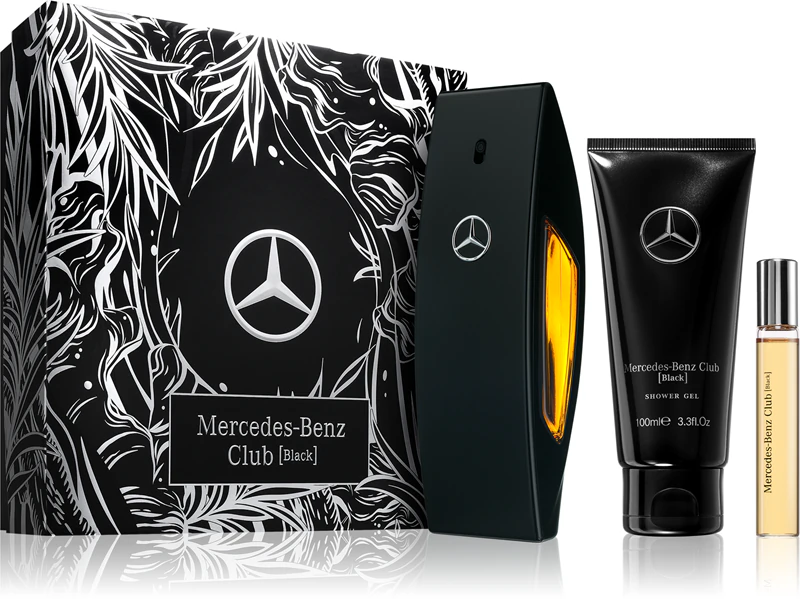Mercedes-Benz Club musta lahjasetti miehille