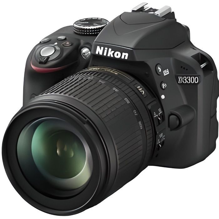 Nikon D3300 + 18-105mm VR Noir Ref VBA390K005