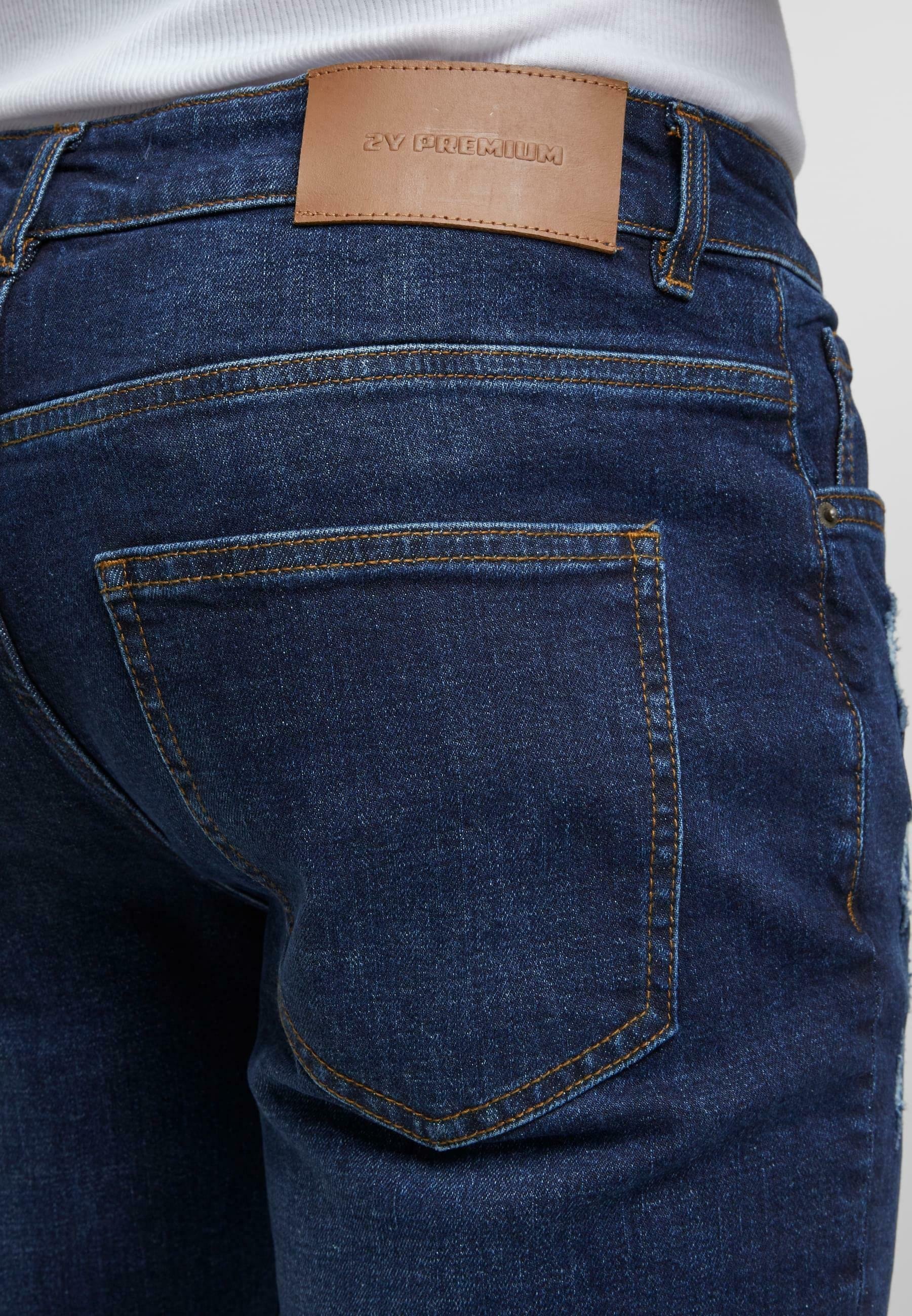 Jeansy 2Y Premium Slim fit - średni niebieski