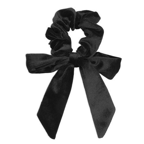 Oh My Hair Scrunchie baršunasta crna Dodaci za kosu