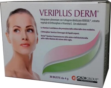 CA.DI.GROUP Voedingssupplement Veriplus Derm 30 zakjes